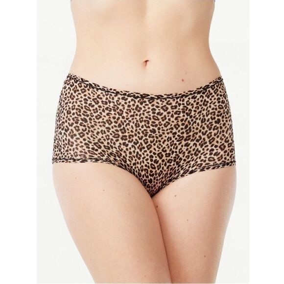 Womens Infinite Comfort Cheetah Print Boyshort Underwear Panties 2, 3-Pk Size XS - Picture 6 of 7